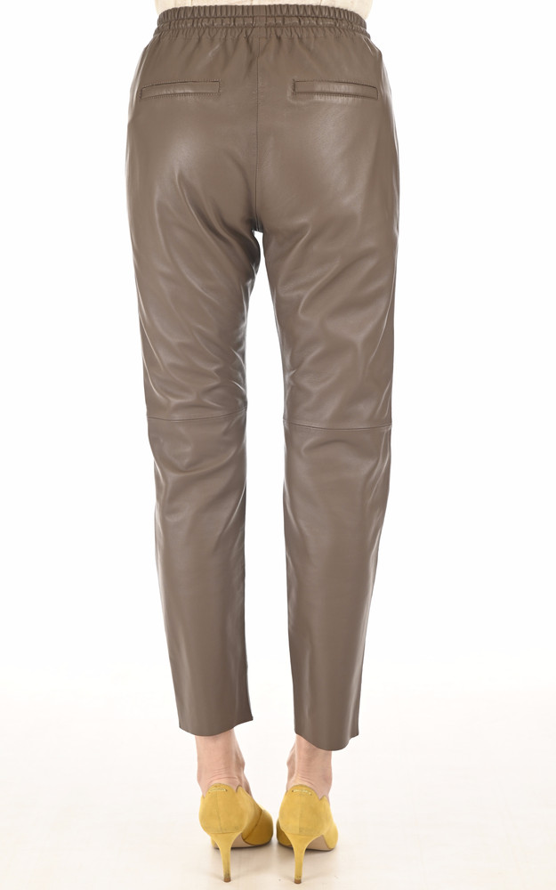 Pantalon jogpant cuir smoke Oakwood