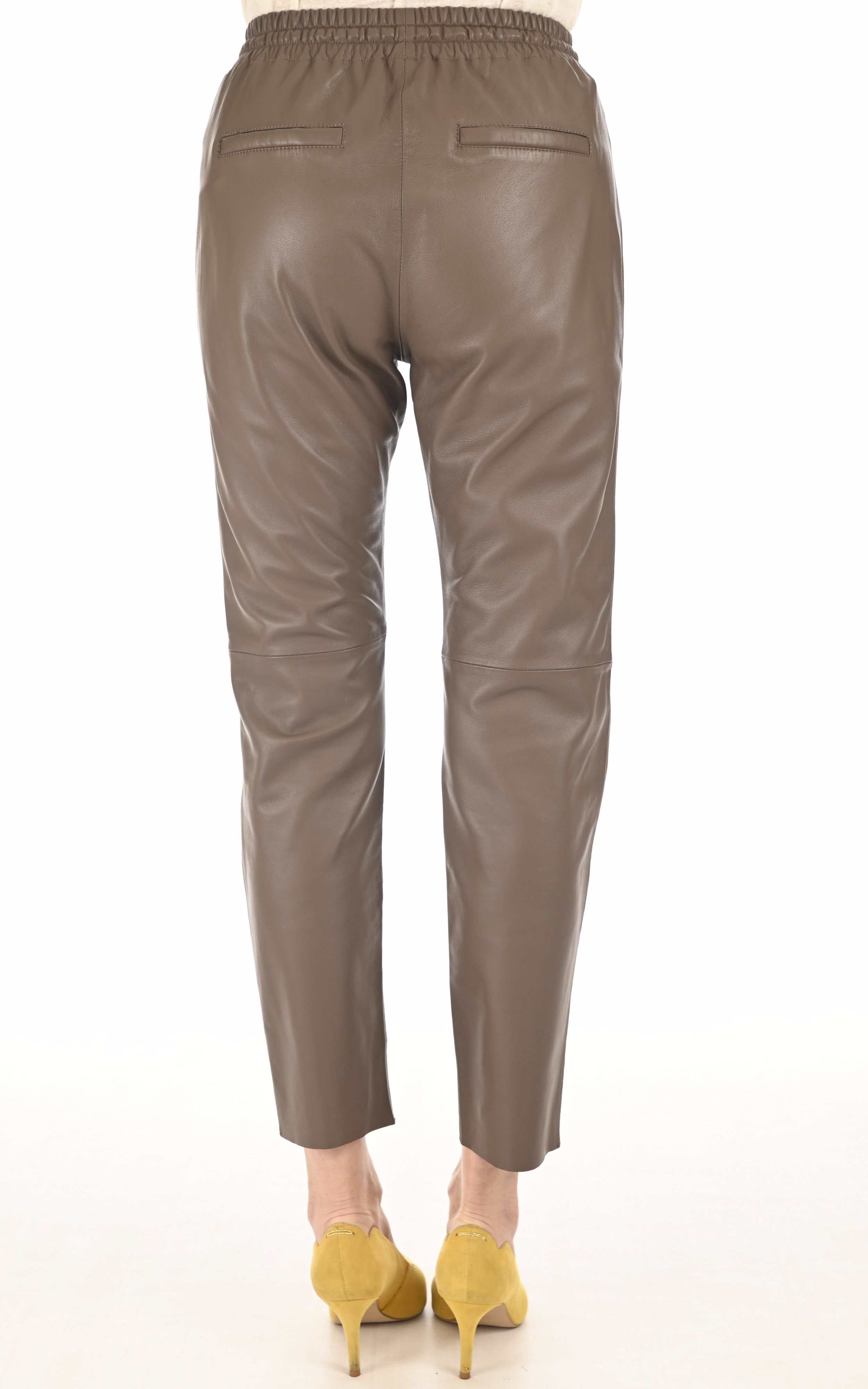 Pantalon jogpant cuir smoke Oakwood