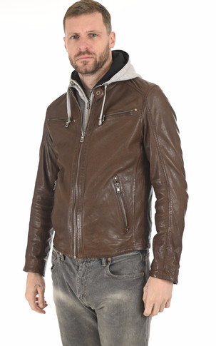 Blouson Winston Hood bison