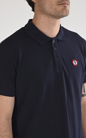 Polo Global bleu marine