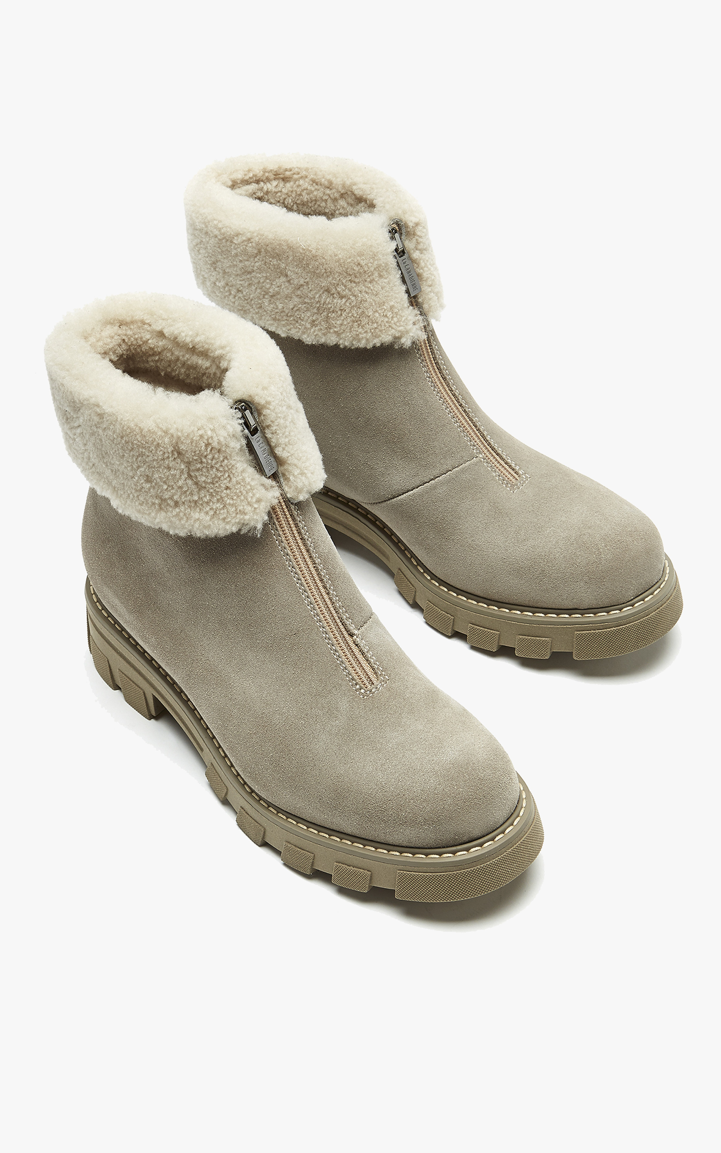 Boots mouton Abba beige La Canadienne Shoes