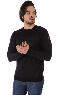Pull Chaud Laine de Mérinos Anthracite