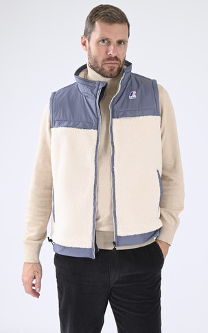 Gilet Jile Orsetto bleu gris