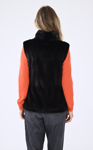 Gilet Vison noir