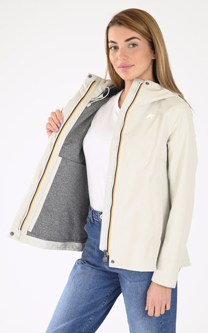 Veste imperméable Madalina beige