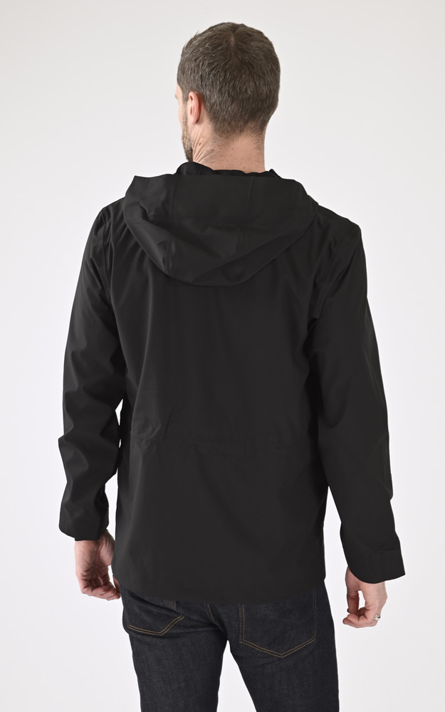Coupe-vent mixte  SUVA HARDSHELL STRING noir Rains