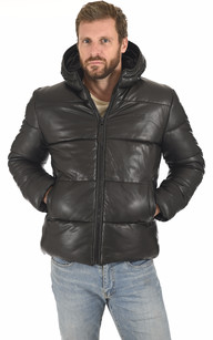 Veste discount schott cuir