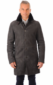 Manteau 7/8 En Merinos Manteau 7/8 En Merinos