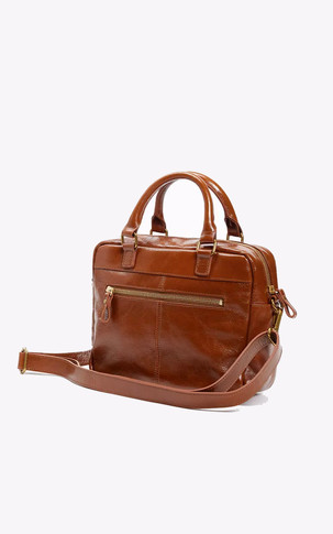 Sac mini Macy cuir cognac