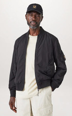 Blouson bomber léger noir