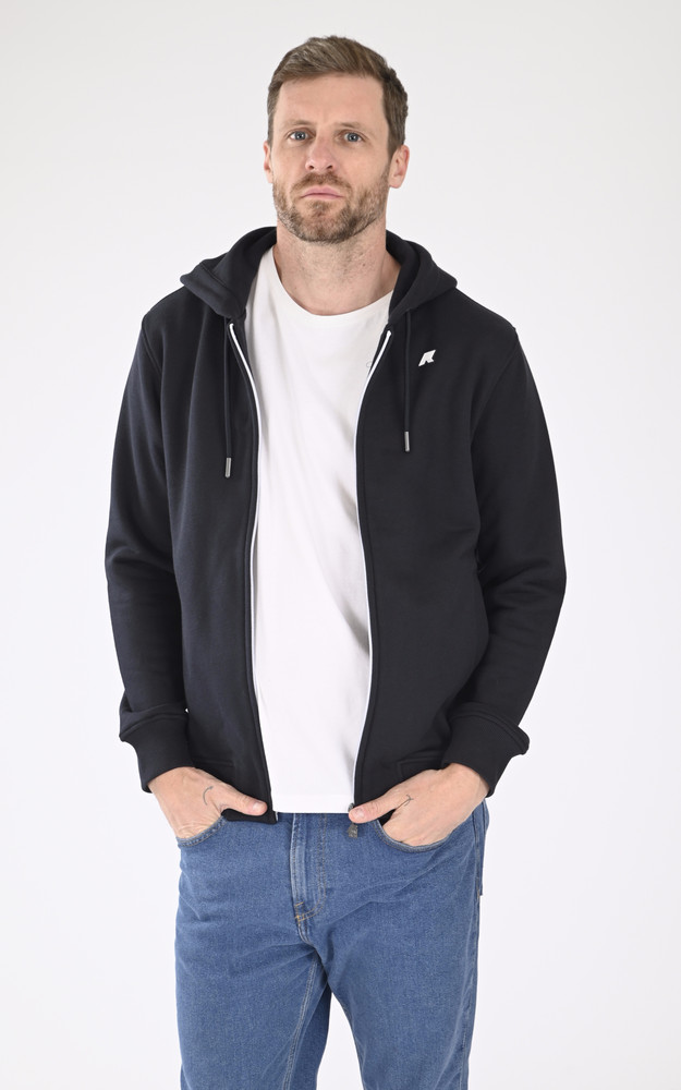 Veste zippée Anthony Frebnch  Bleu marine K-Way