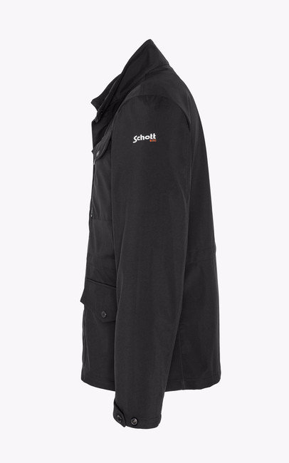 Veste KONNOR Black Schott - La Canadienne - Vestes et 3/4 Textile Black