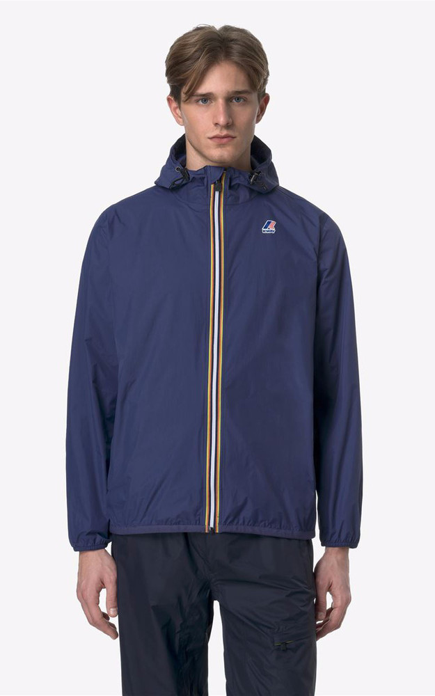 Le Vrai Claude 4.0 mixte bleu K-Way
