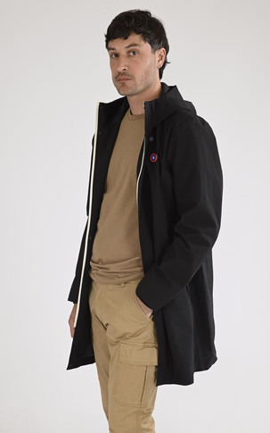 Imperméable mixte Beaubourg noir
