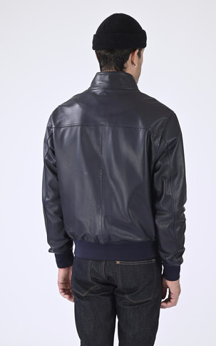 Blouson agneau Joel marine