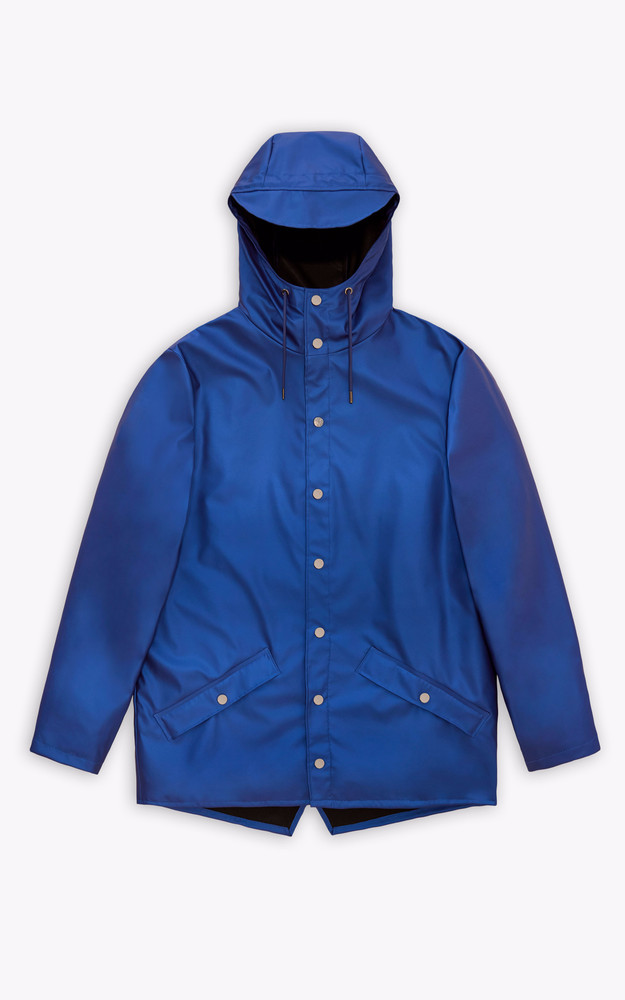 Imperméable Jacket 12010 bleu électrique Rains