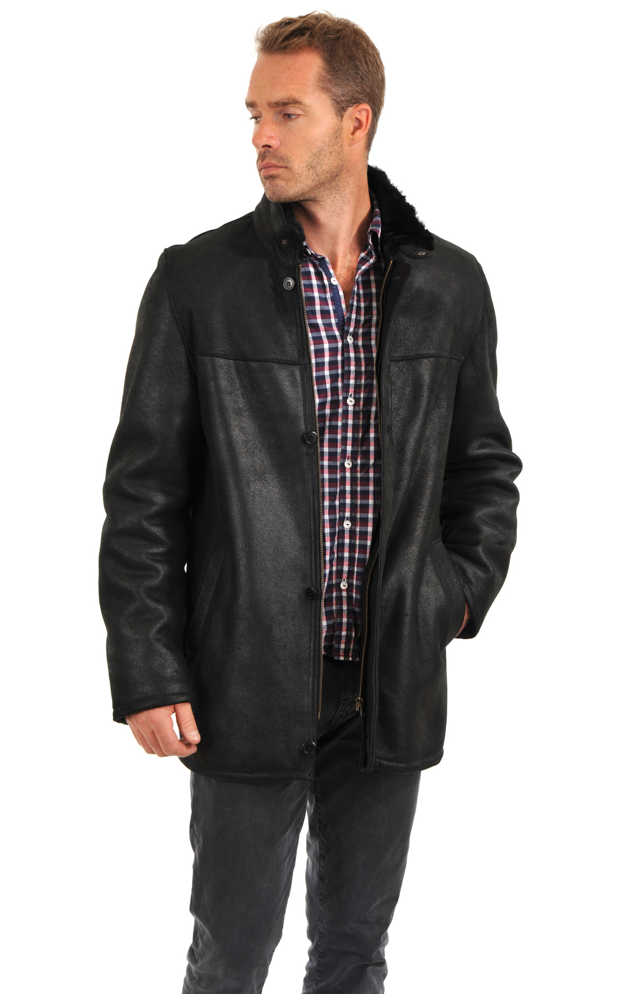 Veste fashion merinos homme