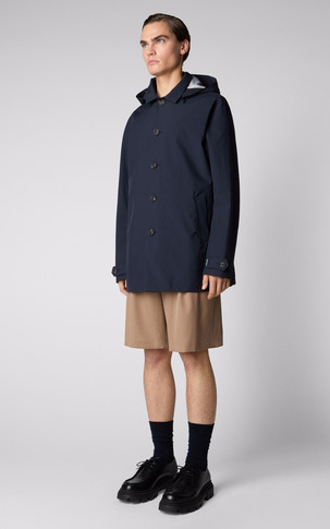 Imperméable Benjamin bleu marine