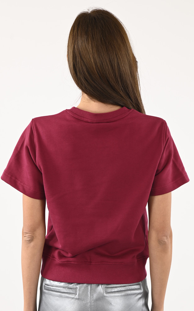 T-shirt Emelette bordeaux K-Way
