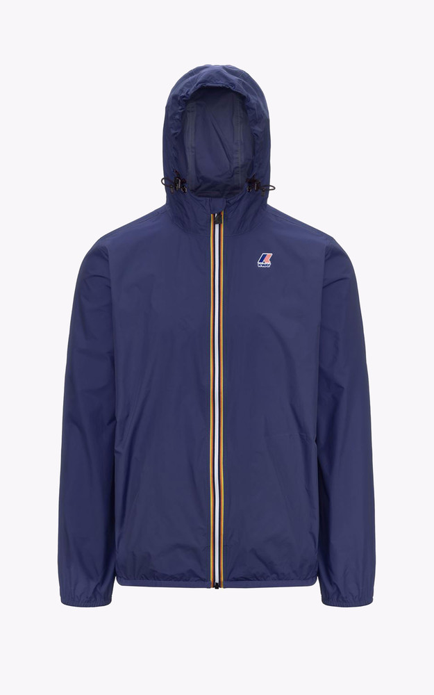 Le Vrai Claude 4.0 mixte bleu K-Way