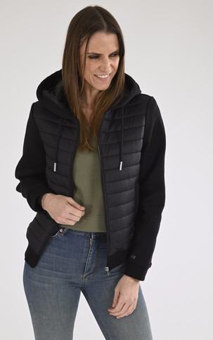 Veste matelassée Lucinda noire