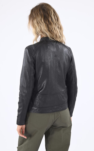 Blouson LCWMOTOR cuir Black