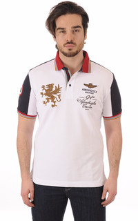 Polo Blanc Patchs