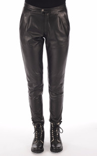 Pantalon chino noir cheap femme