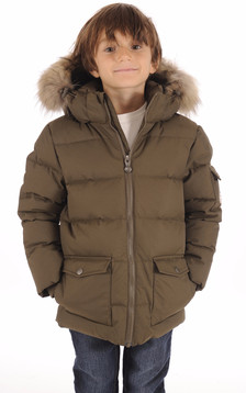 Doudoune Authentic Jacket Boy Kaki Doudoune Authentic Jacket Boy Kaki