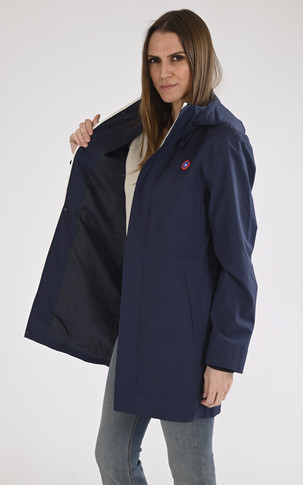 Imperméable mixte Beaubourg marine