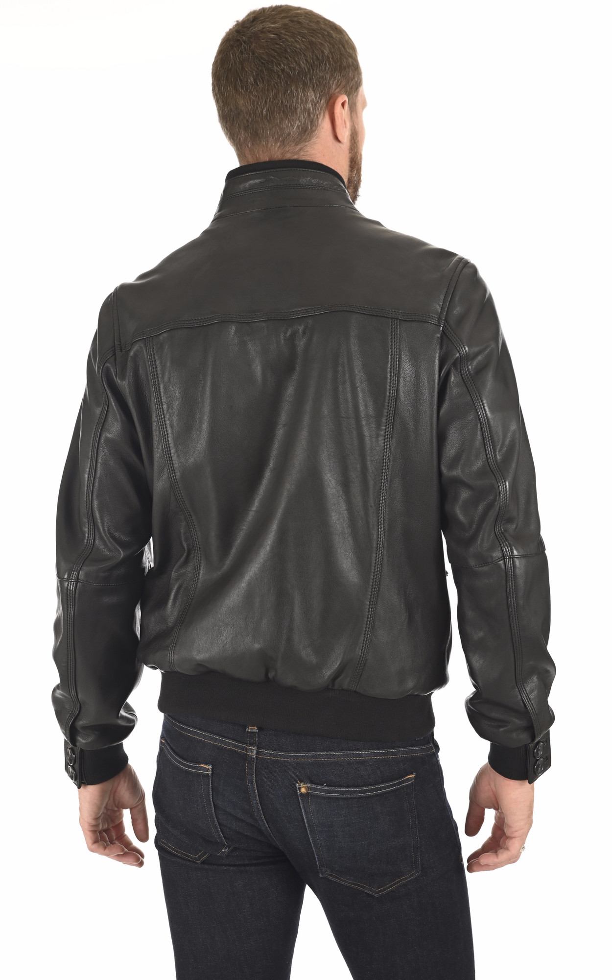 Blouson agneau homme sale