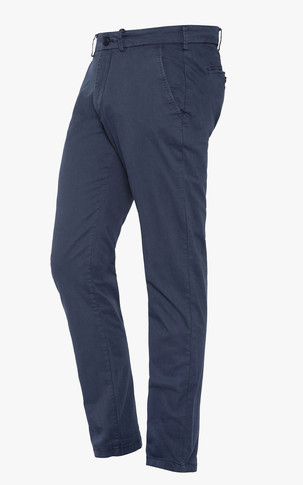 Pantalon chino TRJO70 bleu marine