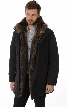 Parka Chic Bordée Fourrure Parka Chic Bordée Fourrure