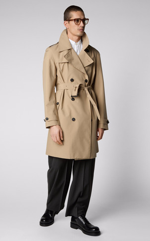 Trench cintré Zarek beige