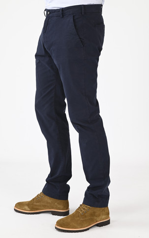 Pantalon chino TRJO70 bleu marine