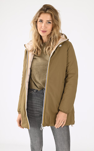 Parka réversible Sophie Thermo marron