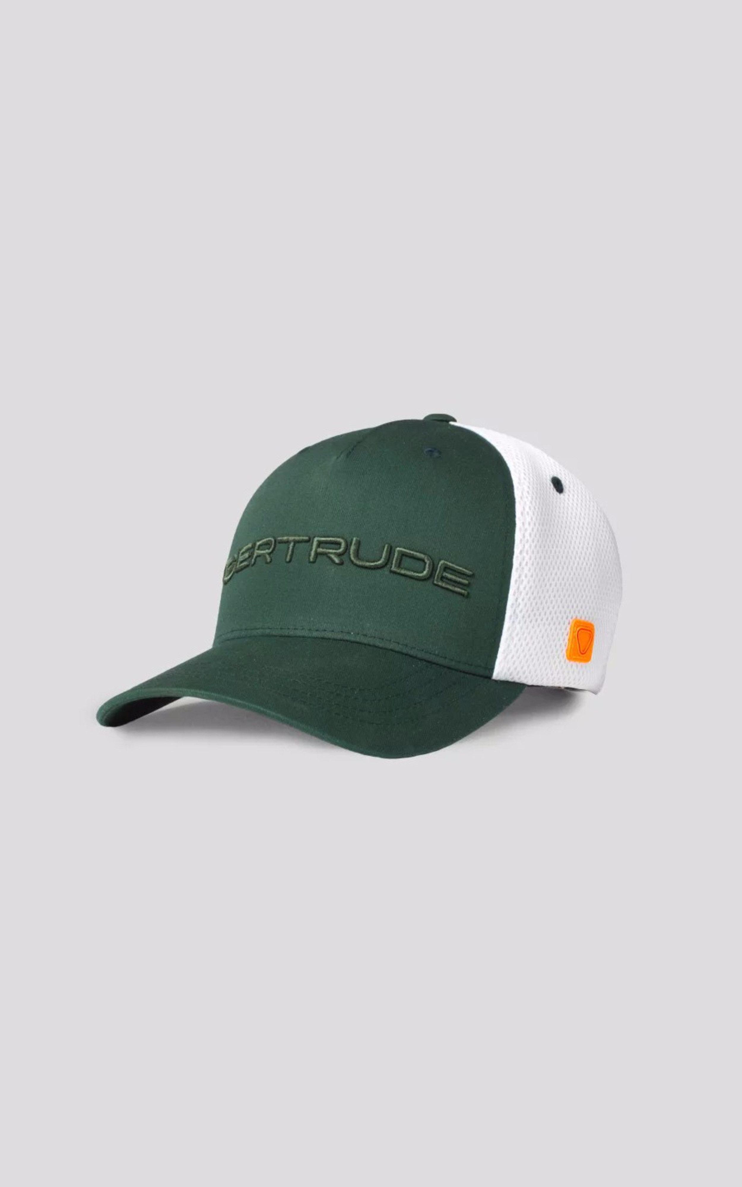 Casquette Benja vert / blanc Gertrude