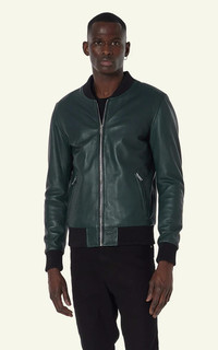 Blouson Bonbon vert bouteille