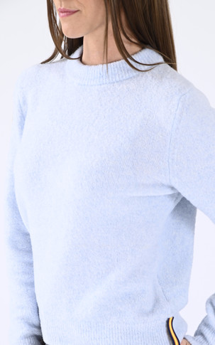 Pull laine Clarisse bleu