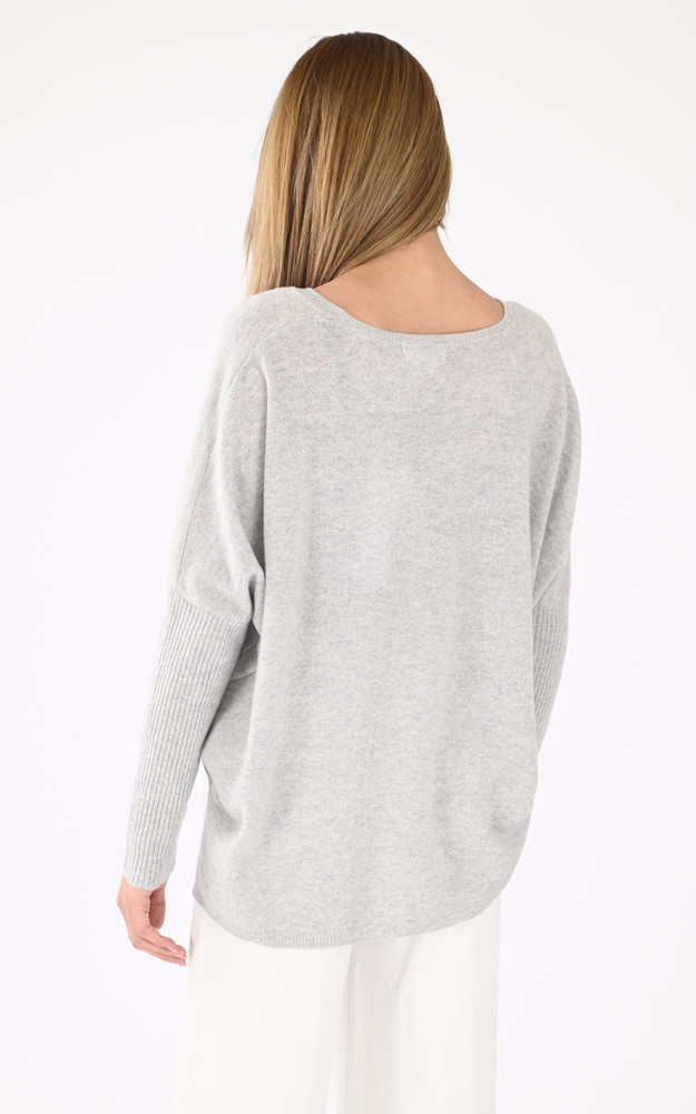 Pull cachemire Agnes gris Notshy