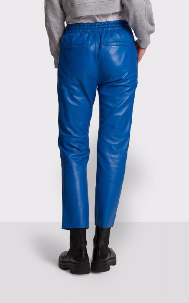 Pantalon jogpant cuir Blue Oakwood