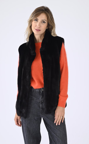 Gilet Vison noir