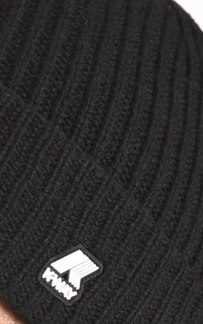 Bonnet en laine Brice noir