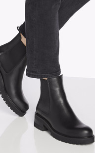 Boots cuir Conner noir La Canadienne Shoes La Canadienne Chaussures Cuir Noir