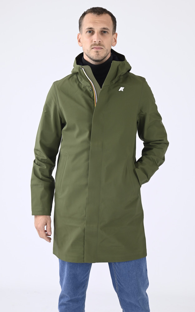 Coupe vent Thomas Bonded vert K-Way