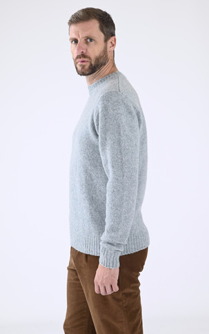 Pull col rond vert