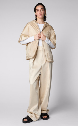 Blouson court Auri beige