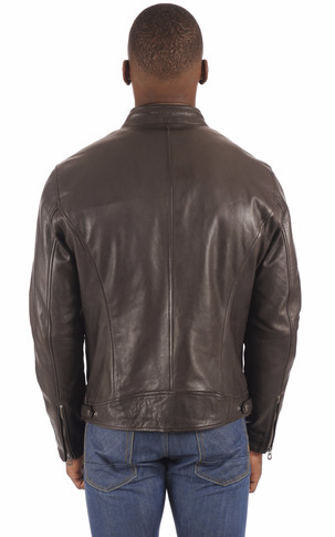 Blouson Alessandro Cuir Marron