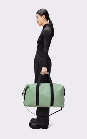 Weekend bag bleu vert