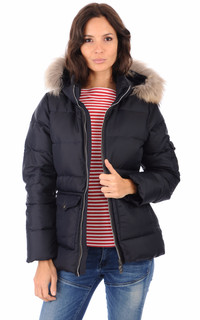 Doudoune Authentic Courte Bleu Marine